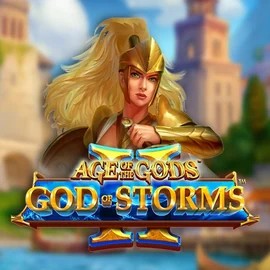 Age Of The Gods: God Of Storms 2 slot icon by Playtech, available at MrPacho Casino