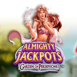 Almighty Jackpots: Garden of Persephone by Novomatic, showcased at mr-pachocasino.it – game logo