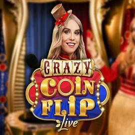 Crazy Coin Flip casino game by Evolution – featured logo at MrPacho Casino