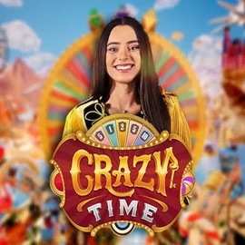 Crazy Time game by Evolution – logo hosted on MrPacho Casino