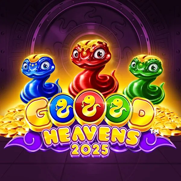 Enjoy Goood Heavens by Rarestone Gaming – logo hosted on mr-pachocasino.it