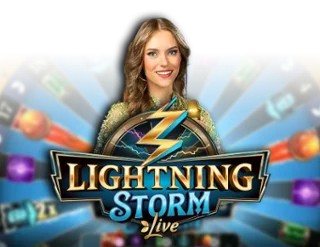 Lightning Storm logo by Evolution MrPacho Casino