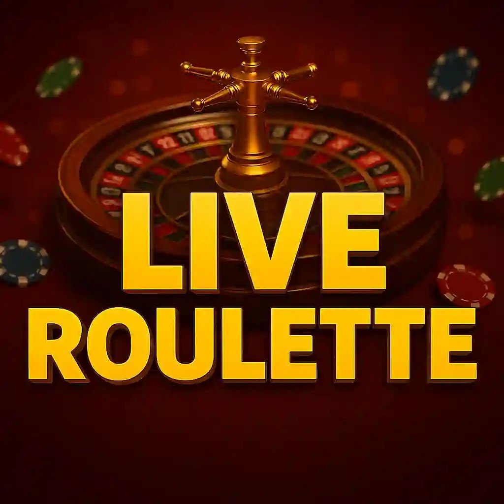Live Casino logo of Live Roulette from Evolution at MrPacho Casino