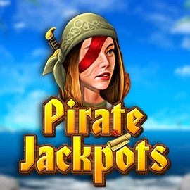 Pirate Jackpots slot logo by Belatra Games at MrPacho Casino
