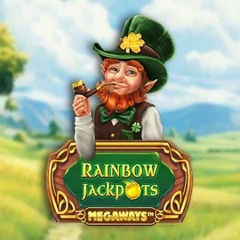Rainbow Jackpots Megaways slot icon by Red Tiger Gaming, available at MrPacho Casino