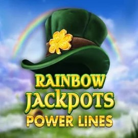 Rainbow Jackpots Power Lines slot visual from Red Tiger Gaming available on mr-pachocasino.it