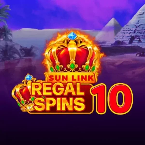 Regal Spins 10 online game logo by PatePlay on mr-pachocasino.it
