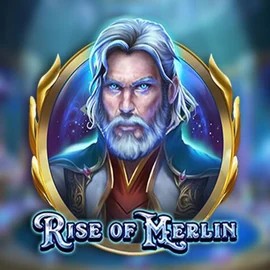 Rise of Merlin slot logo by Play'n GO at MrPacho Casino
