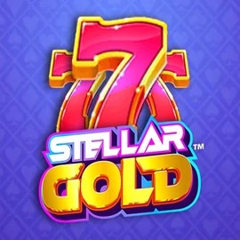 Stellar Gold logo – Slots by Snowborn Games at MrPacho Casino