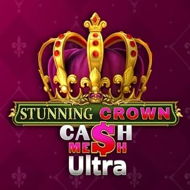 Stunning Crown Cash Mesh Ultra slot icon by BF Games, available at MrPacho Casino