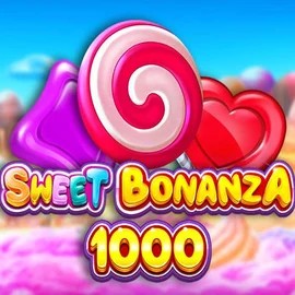 Sweet Bonanza 1000 slot visual from Pragmatic Play available on mr-pachocasino.it